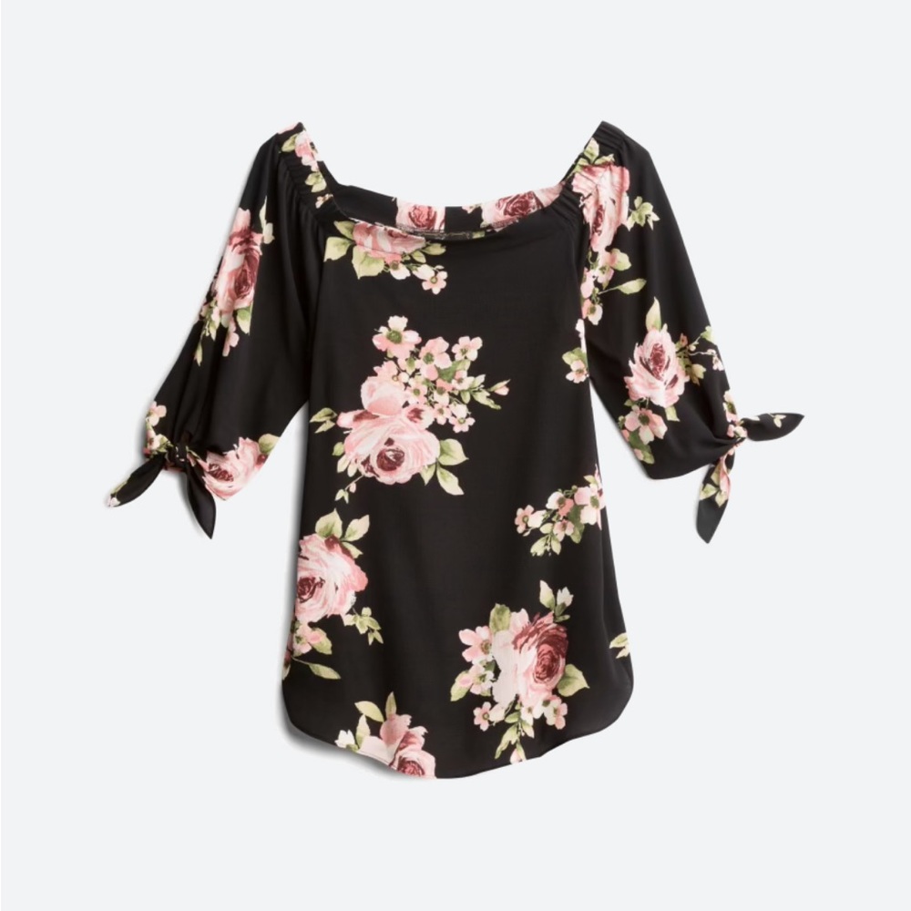 Status Off Shoulder Blouse XL EUC